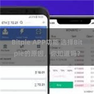 Bitpie APP功能 选择Bitpie的原因，你知道吗？