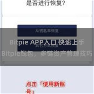 Bitpie APP入口 快速上手Bitpie钱包，多链资产管理技巧