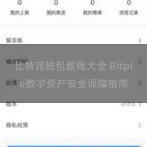 比特派钱包教程大全 Bitpie数字资产安全保障指南