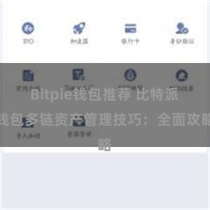 Bitpie钱包推荐 比特派钱包多链资产管理技巧：全面攻略