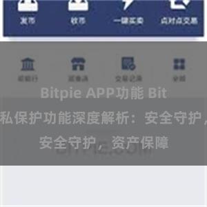 Bitpie APP功能 Bitpie钱包隐私保护功能深度解析：安全守护，资产保障