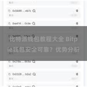 比特派钱包教程大全 Bitpie钱包安全可靠？优势分析