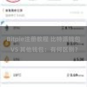 Bitpie注册教程 比特派钱包 VS 其他钱包：有何区别？