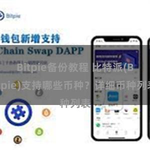 Bitpie备份教程 比特派(Bitpie)支持哪些币种？详细币种列表