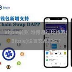 Bitpie转账 如何通过比特派(Bitpie)设置交易加速？