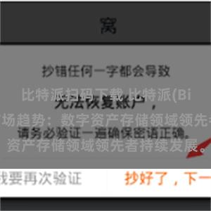 比特派扫码下载 比特派(Bitpie)钱包市场趋势：数字资产存储领域领先者持续发展。